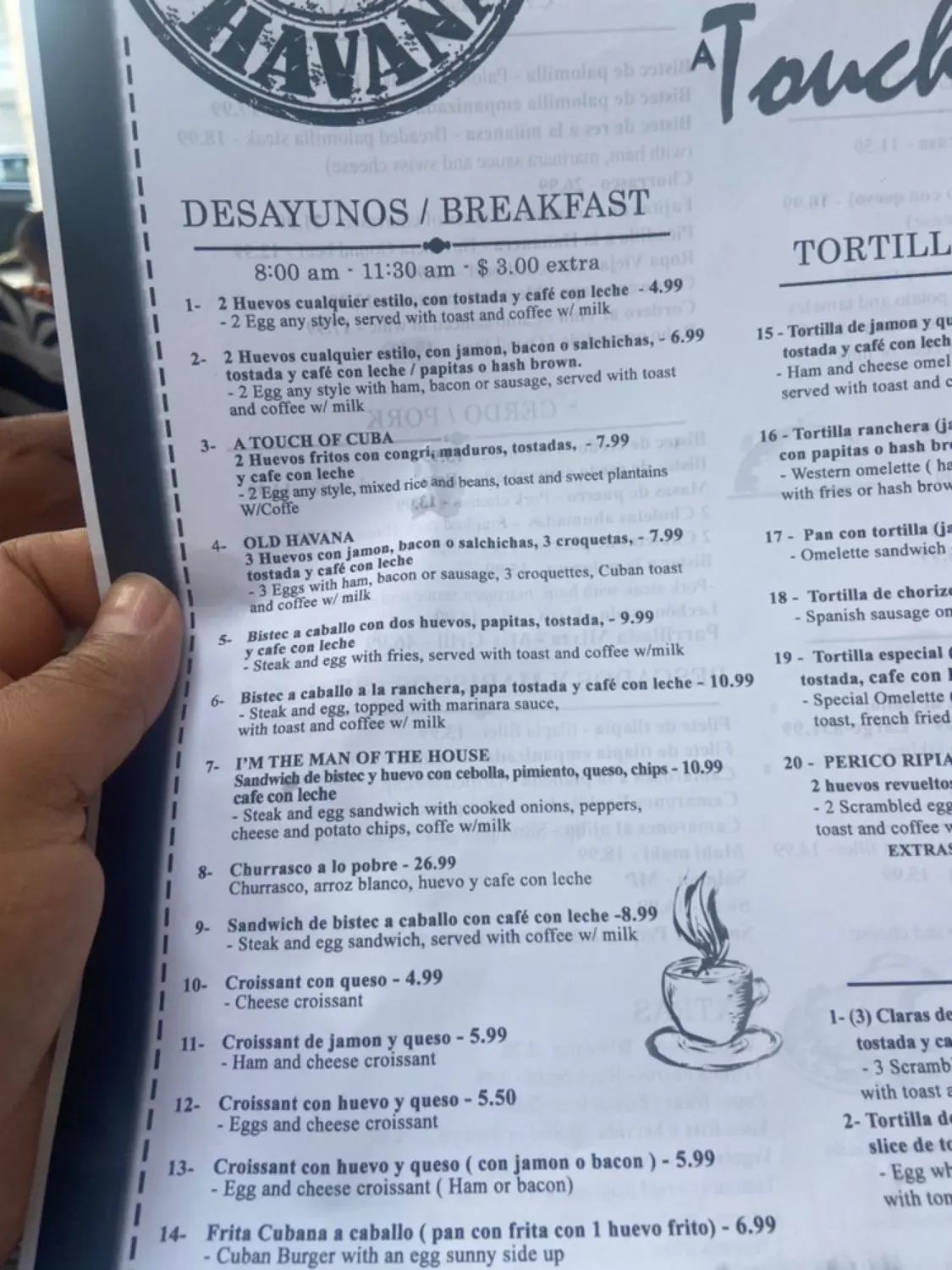 Menu 6