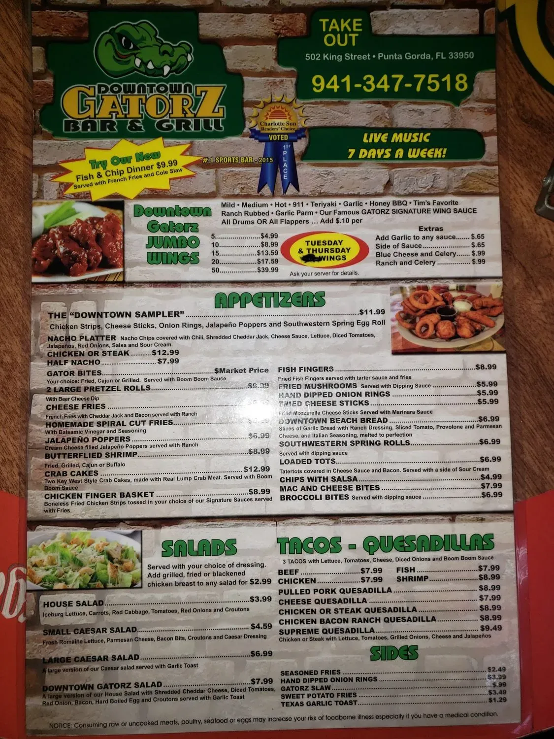 Menu 3