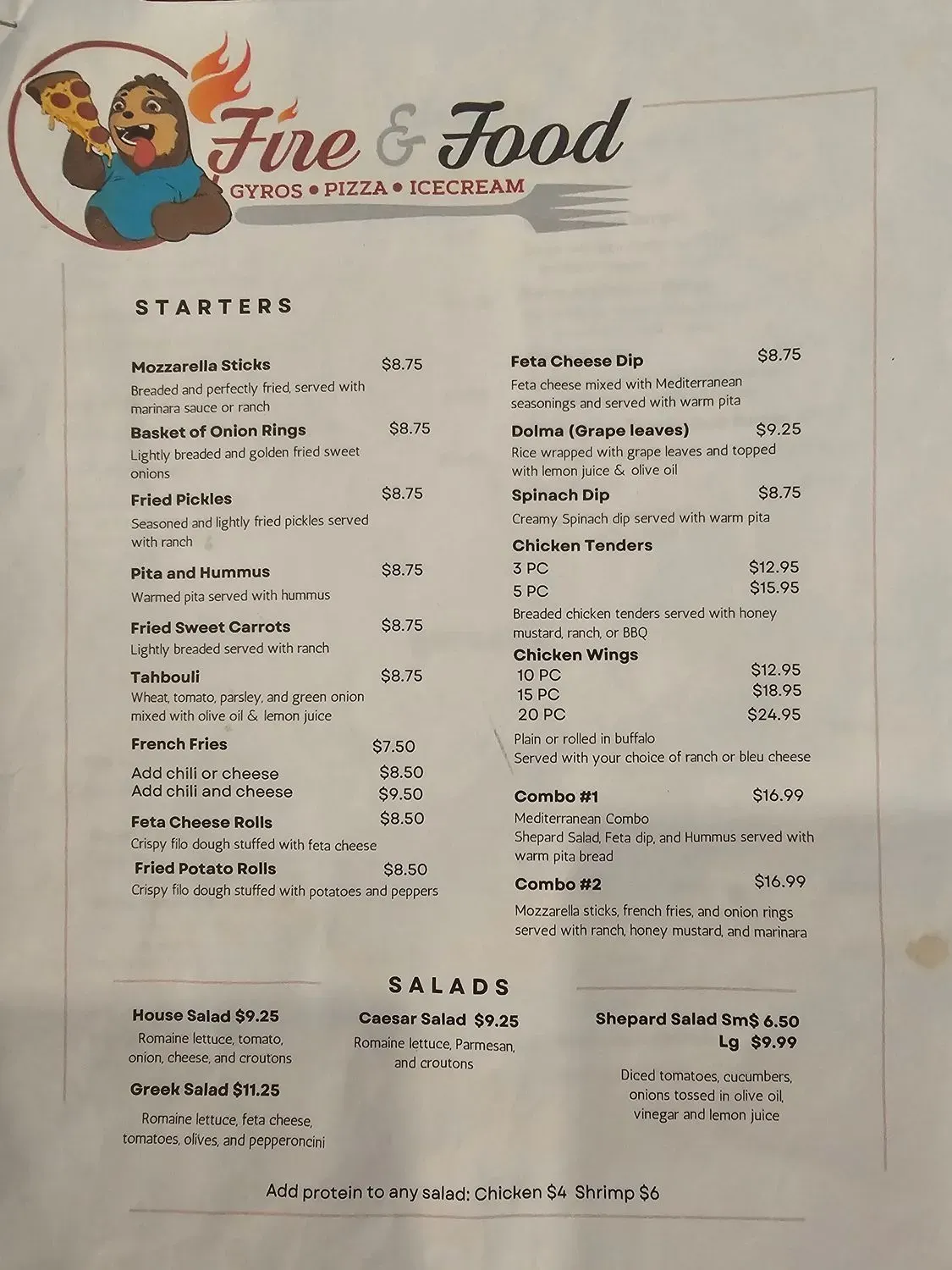 Menu 6