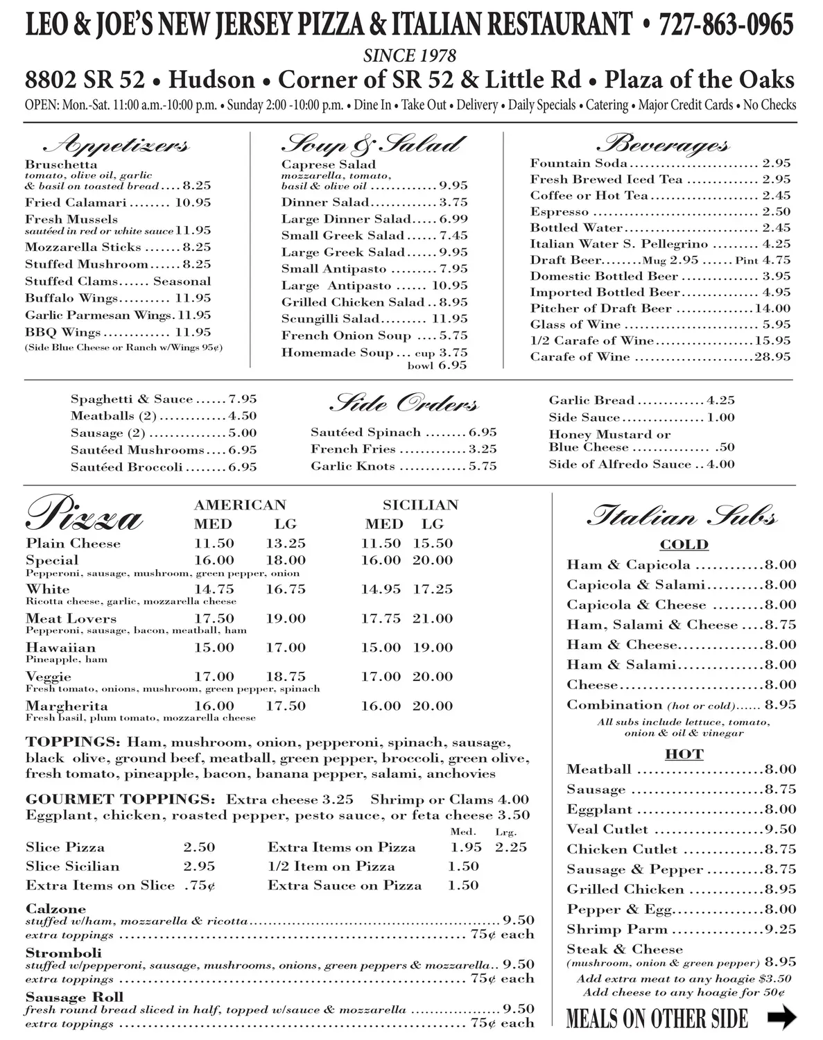 Menu 3