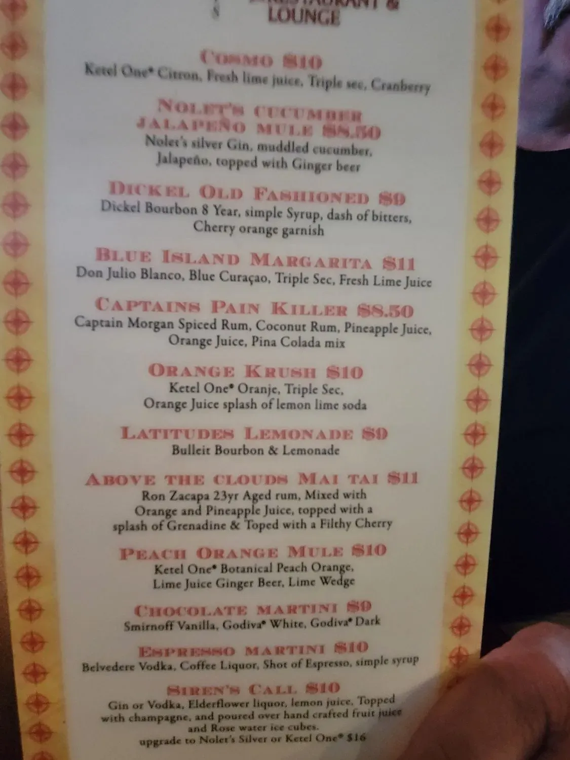 Menu 6