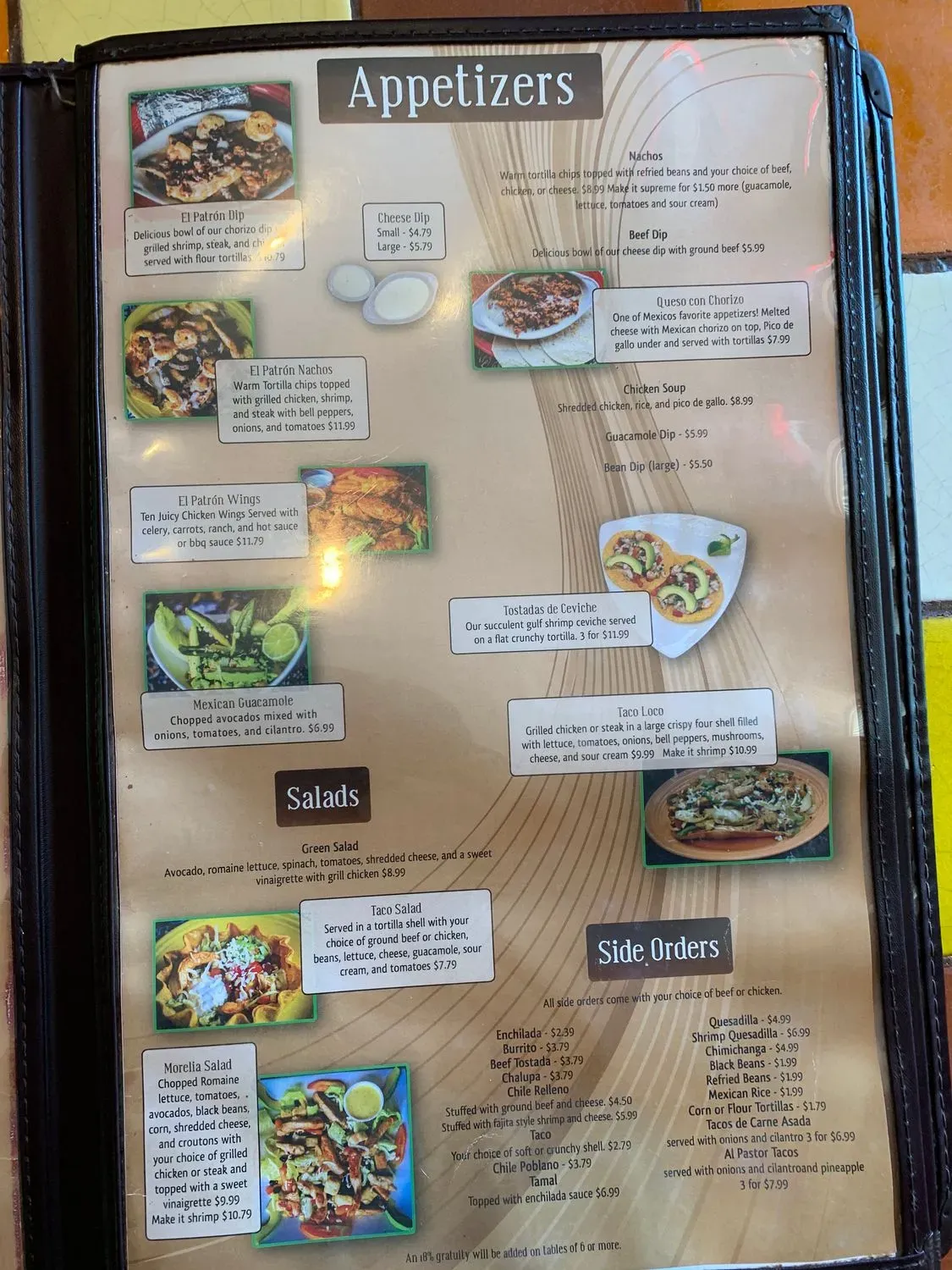 Menu 6