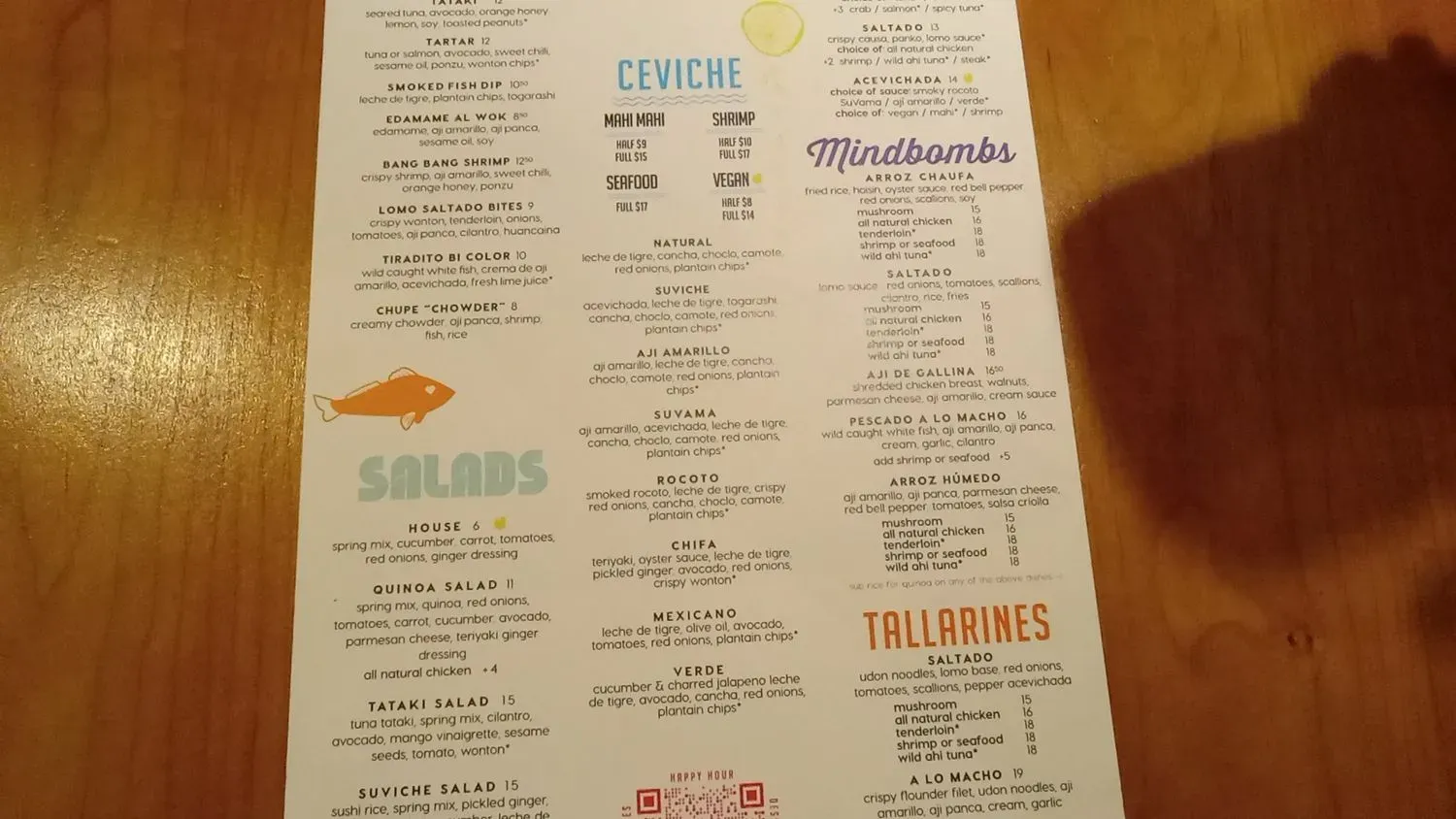 Menu 6