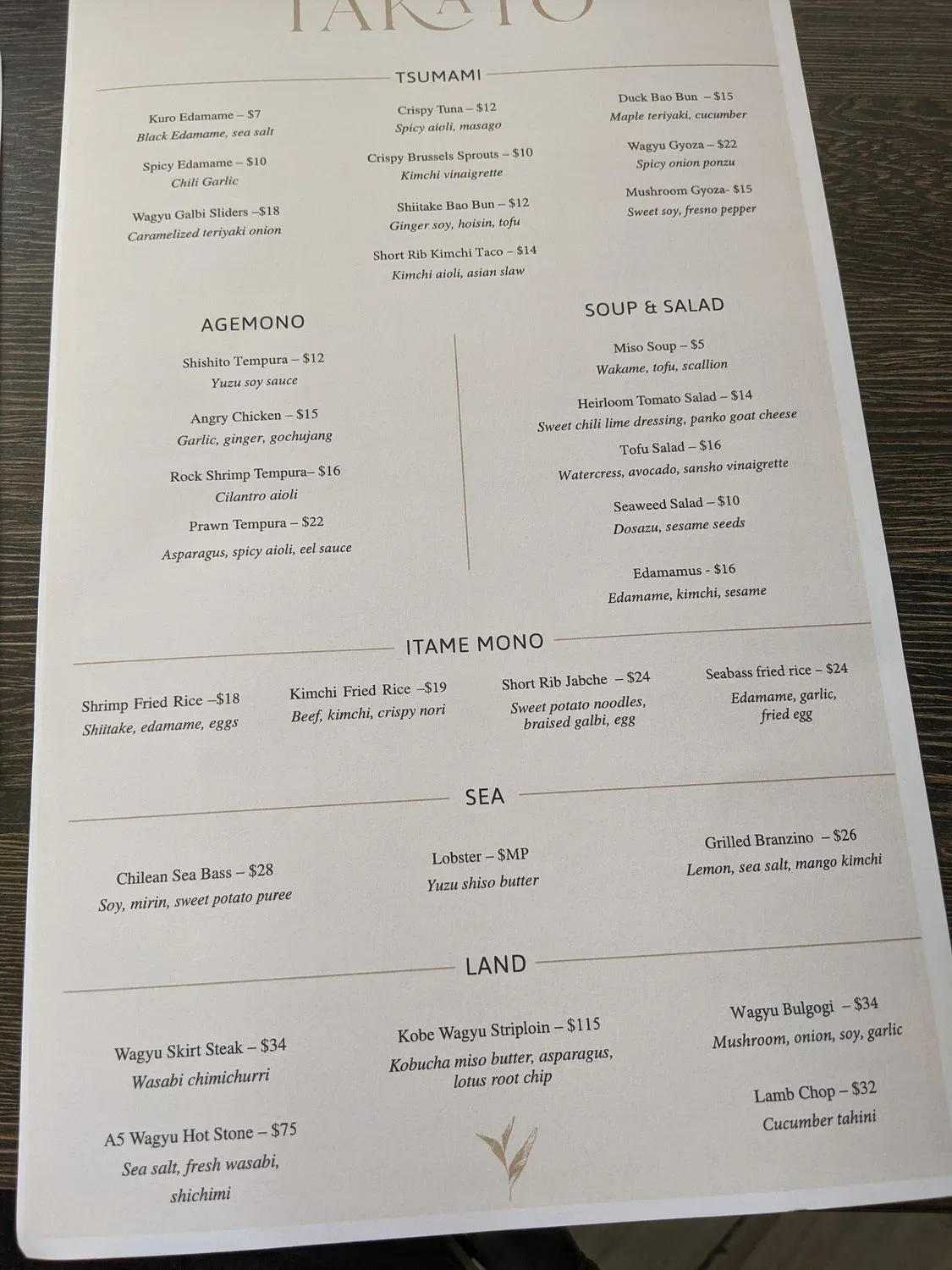 Menu 4