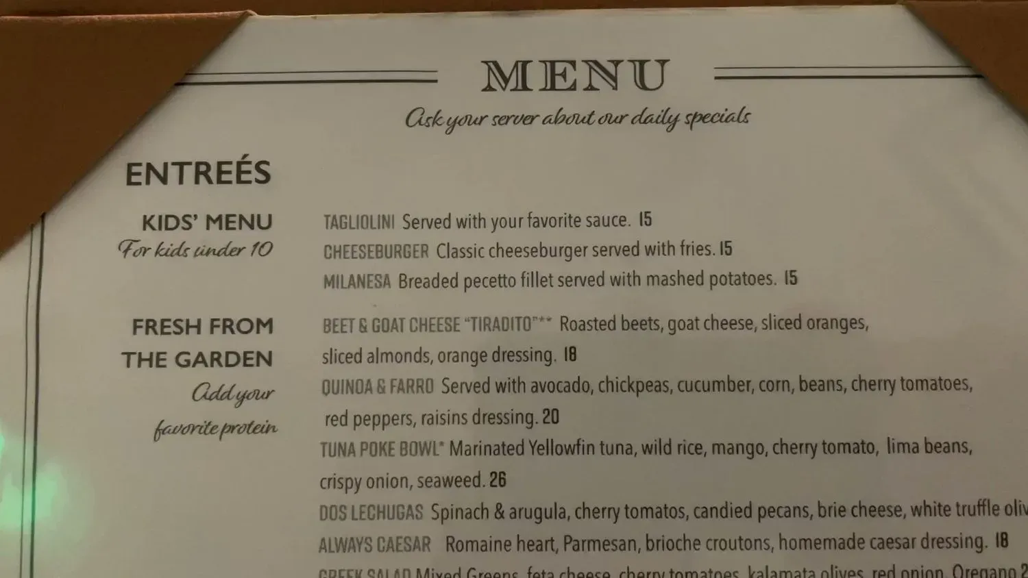 Menu 4