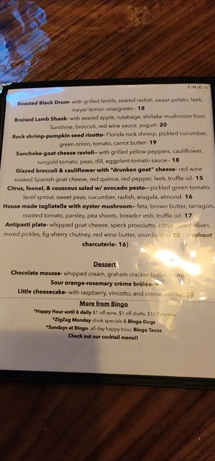 Menu 4