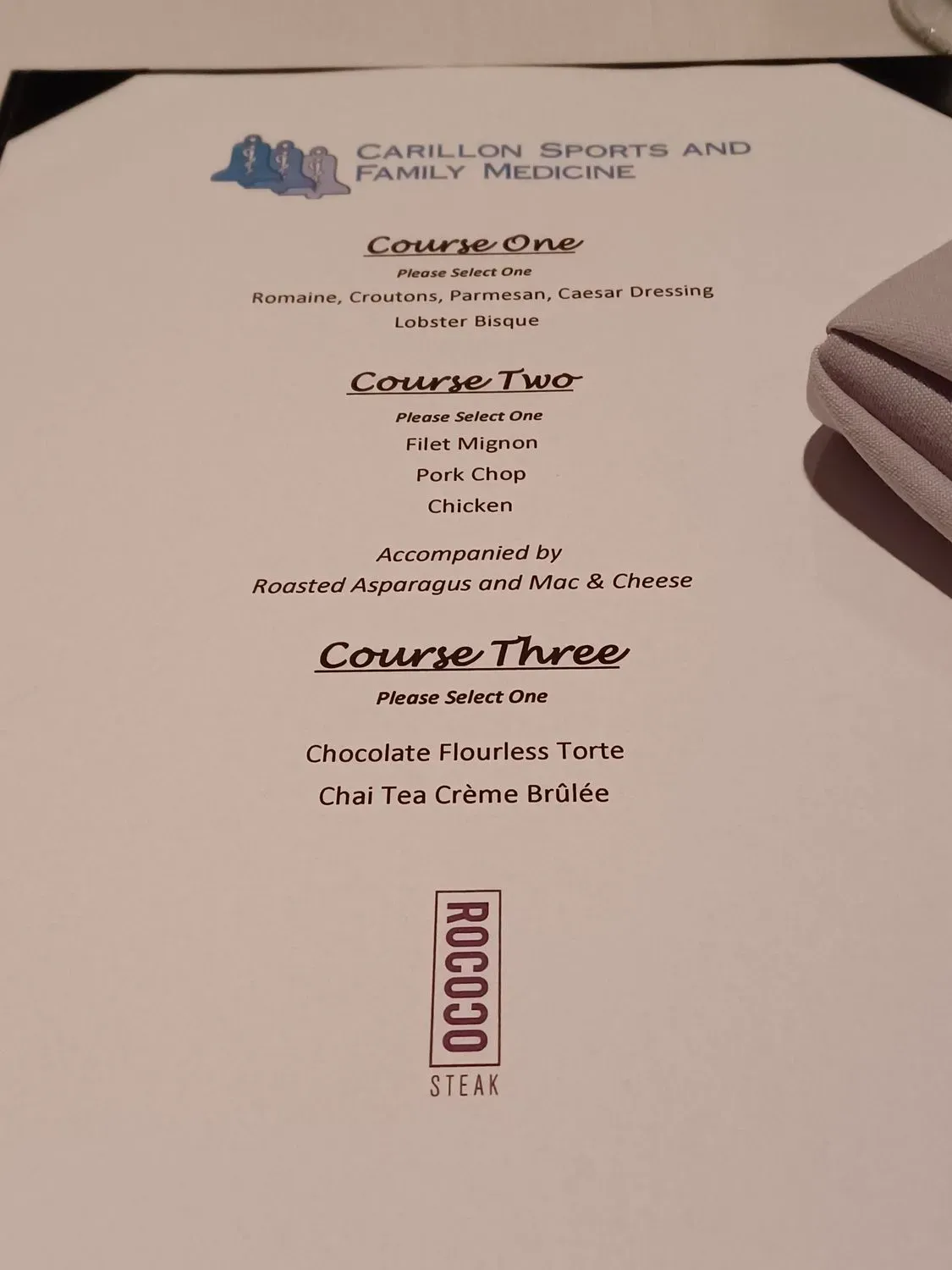 Menu 3