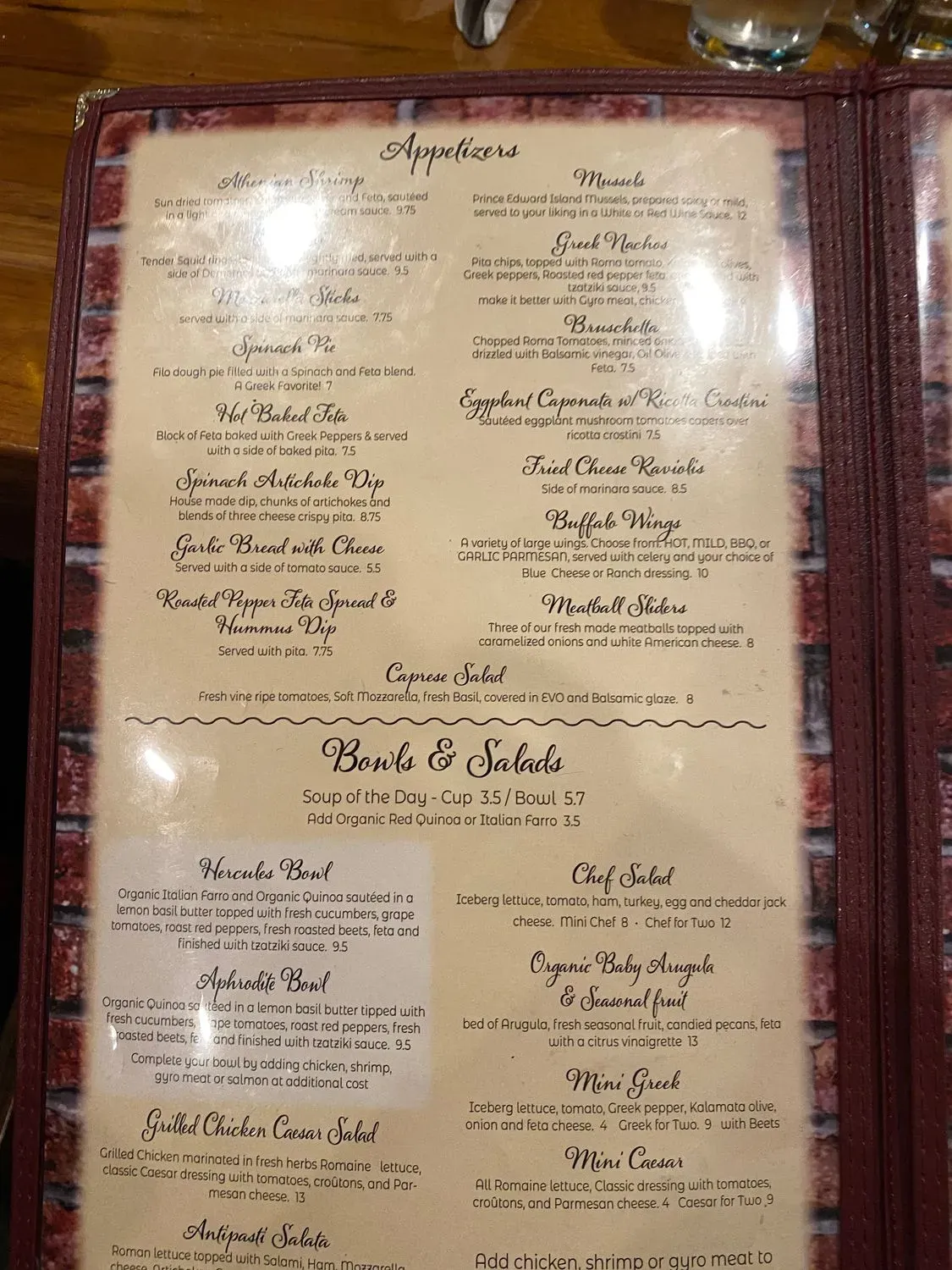 Menu 4