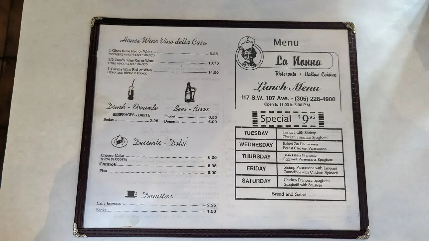 Menu 3