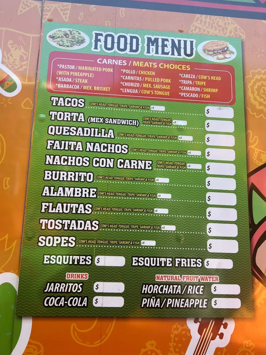 Menu 3