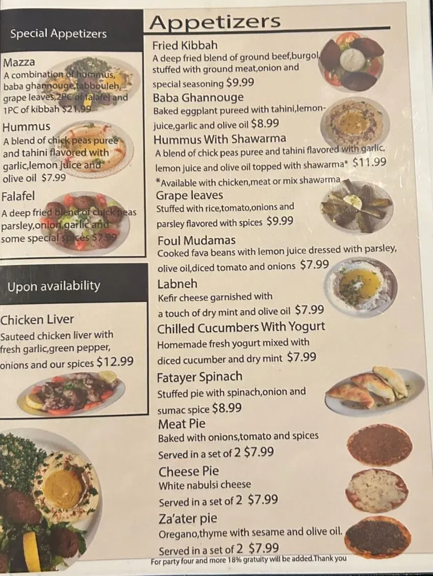 Menu 4