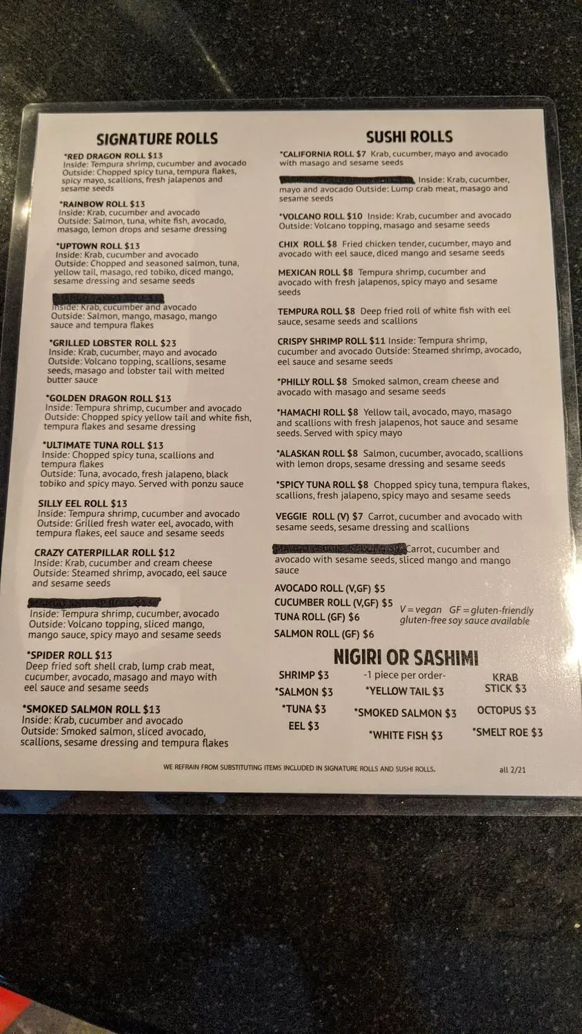 Menu 4