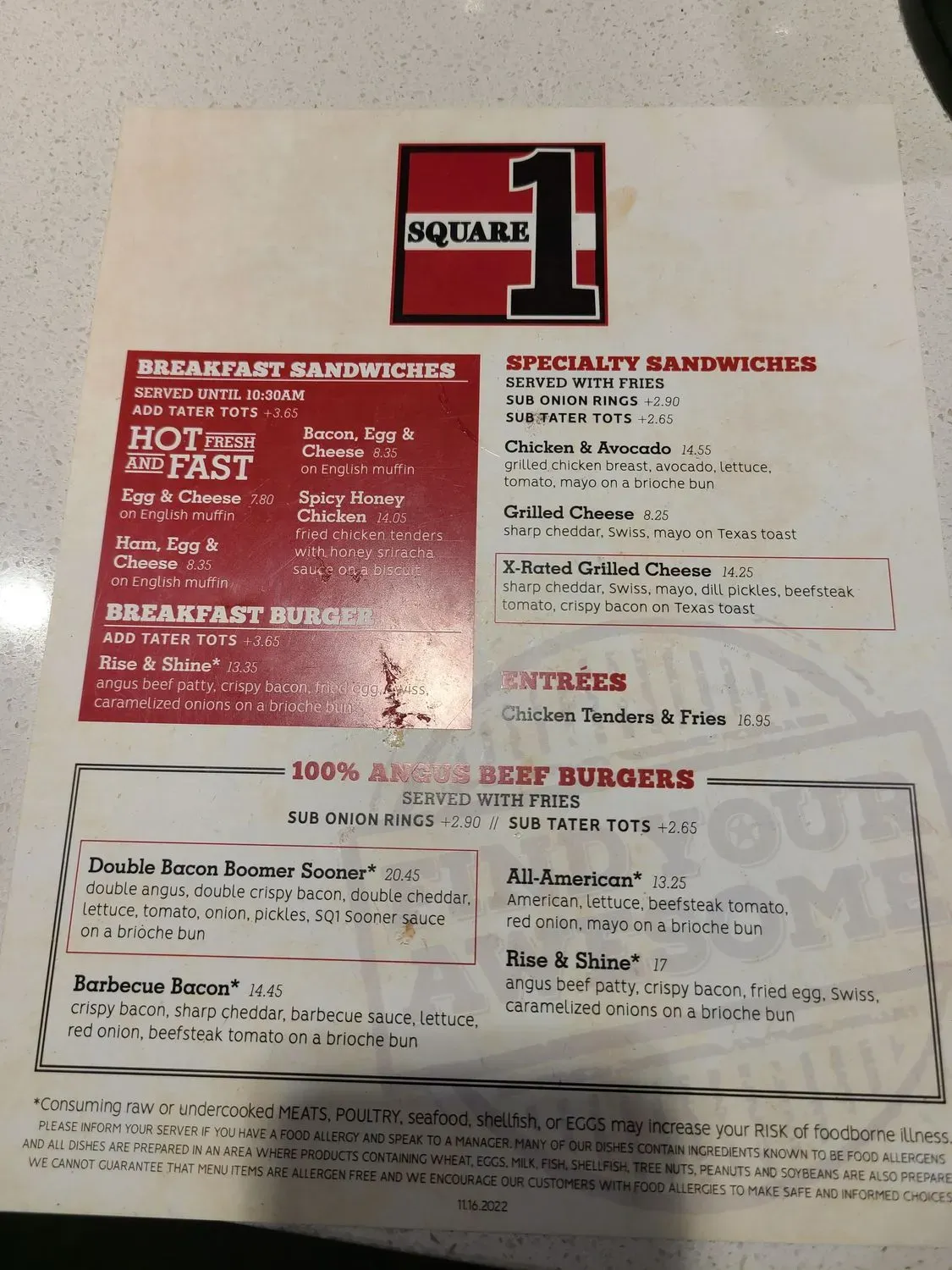 Menu 3