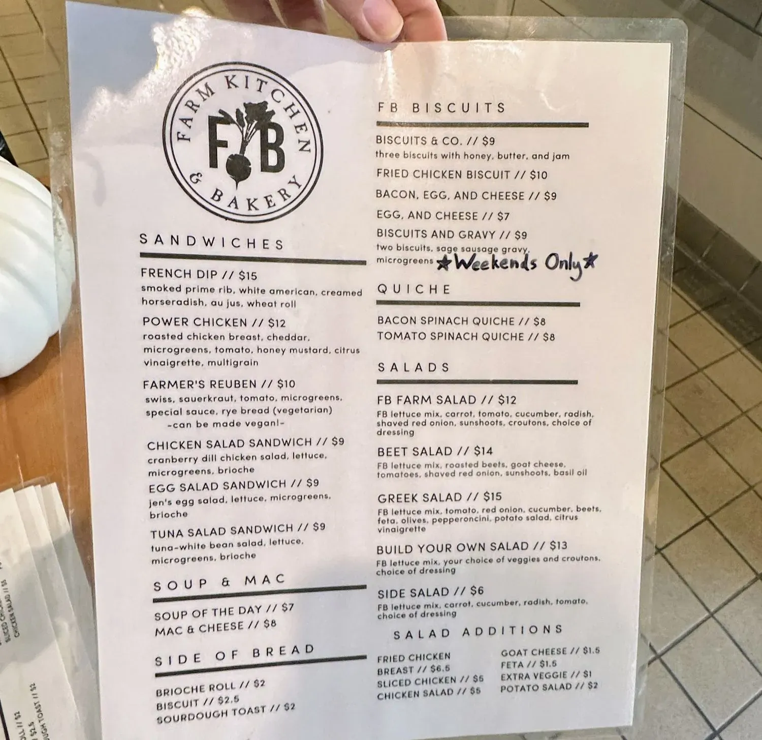 Menu 3