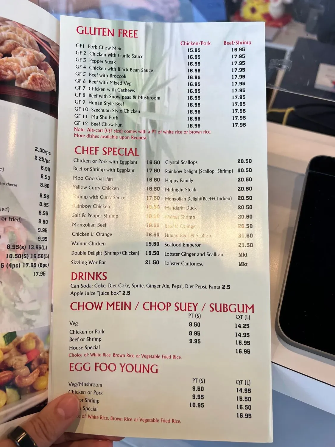 Menu 6