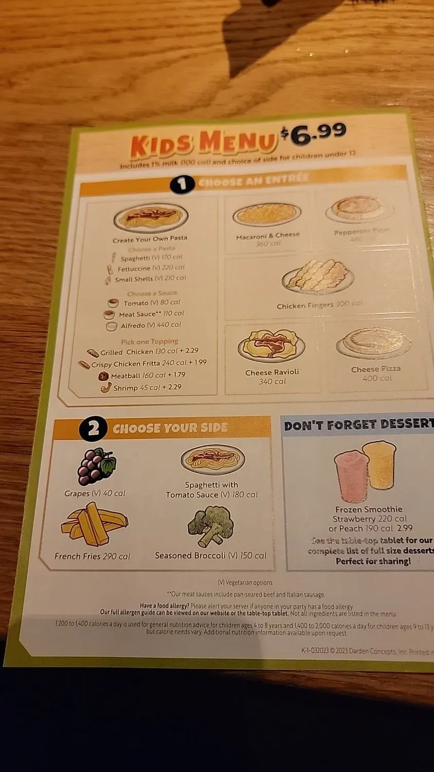 Menu 4