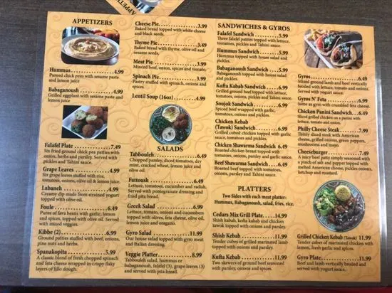 Menu 3