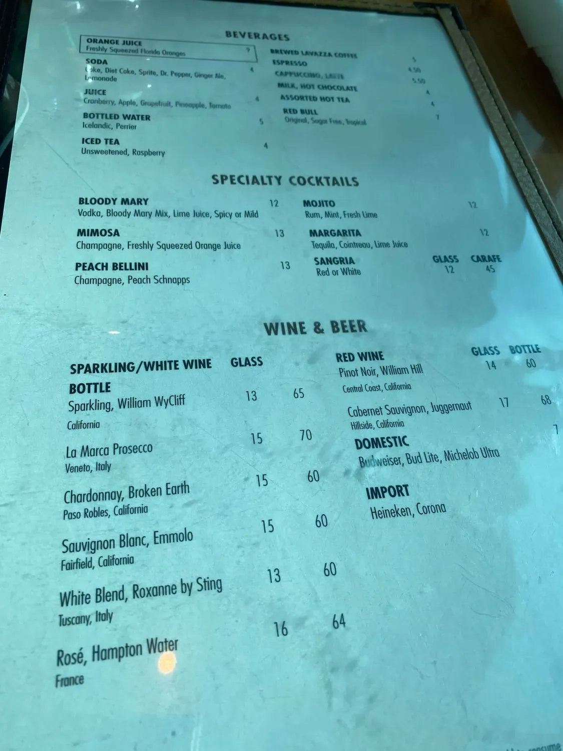 Menu 4