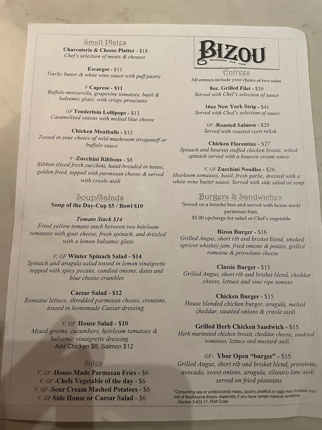 Menu 6