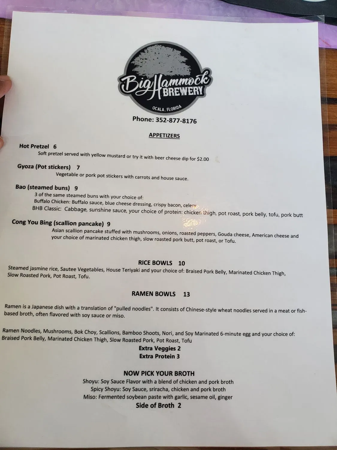 Menu 6