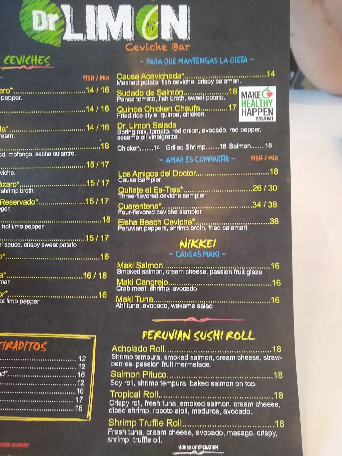 Menu 6