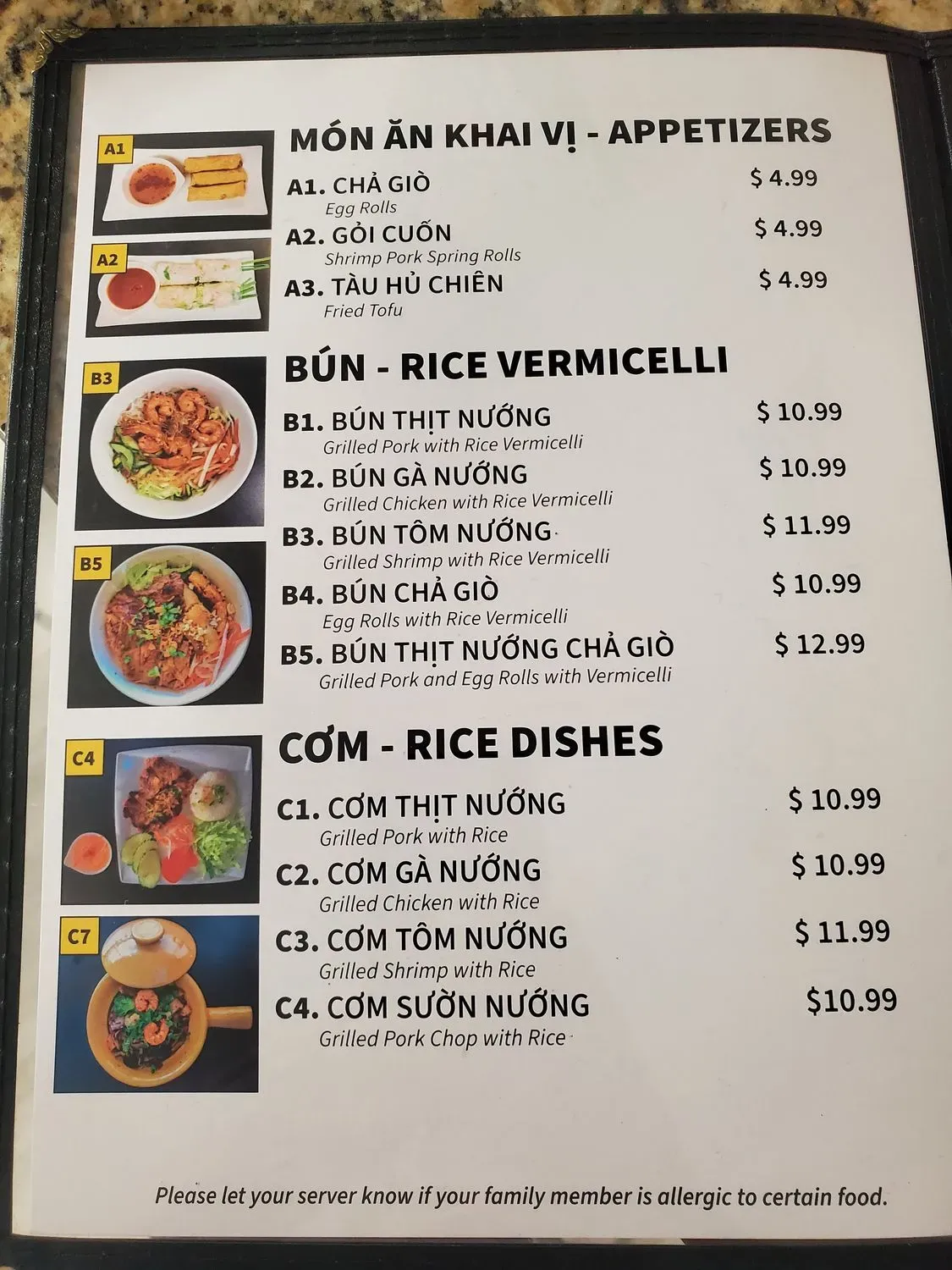 Menu 6