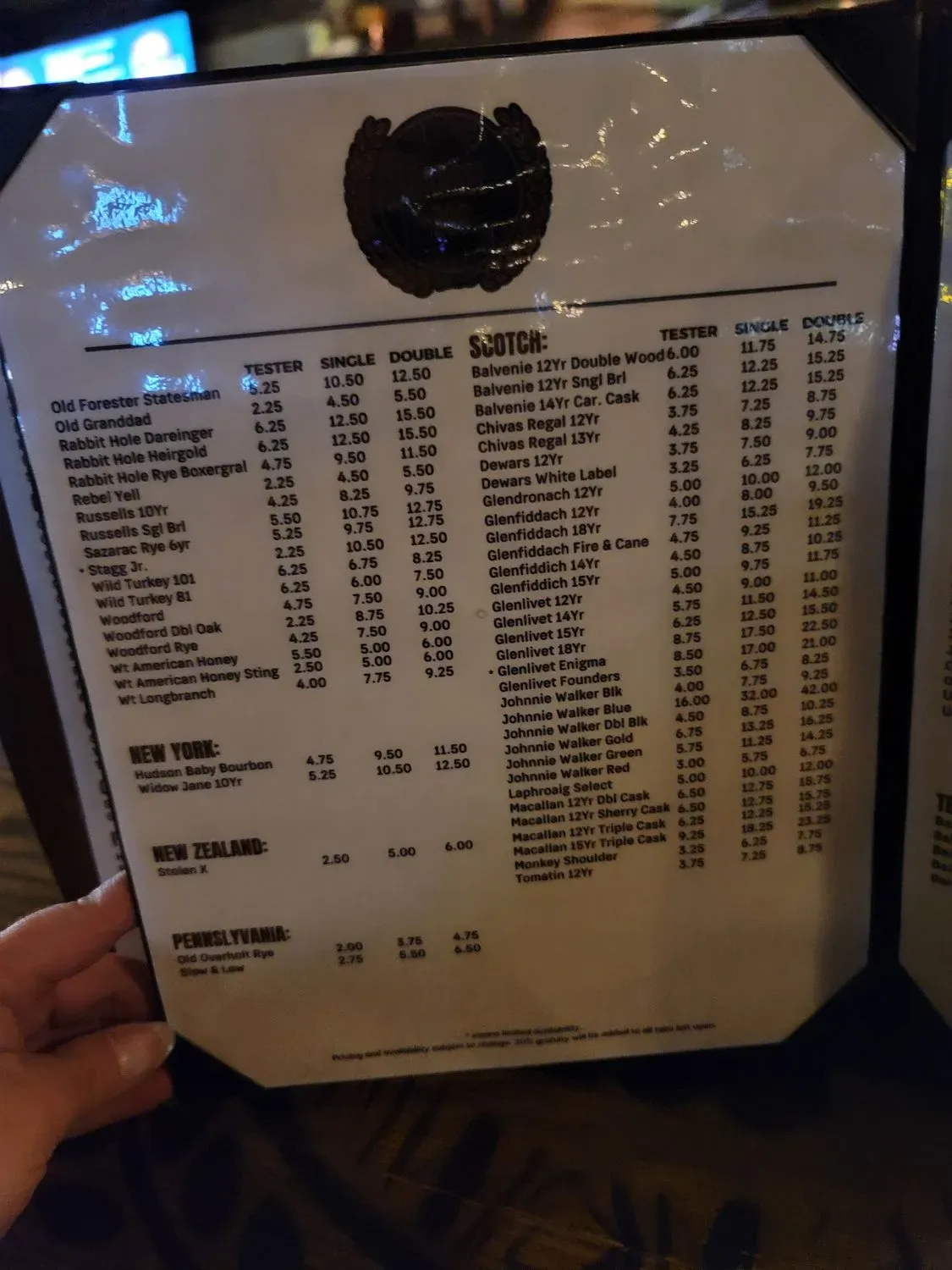 Menu 4