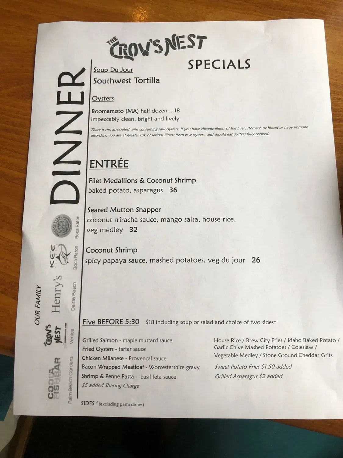 Menu 4