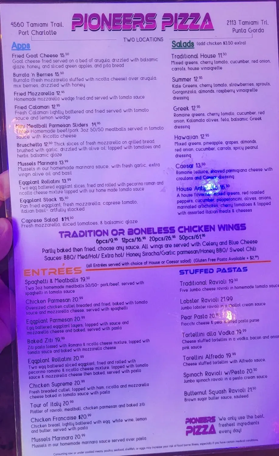 Menu 4