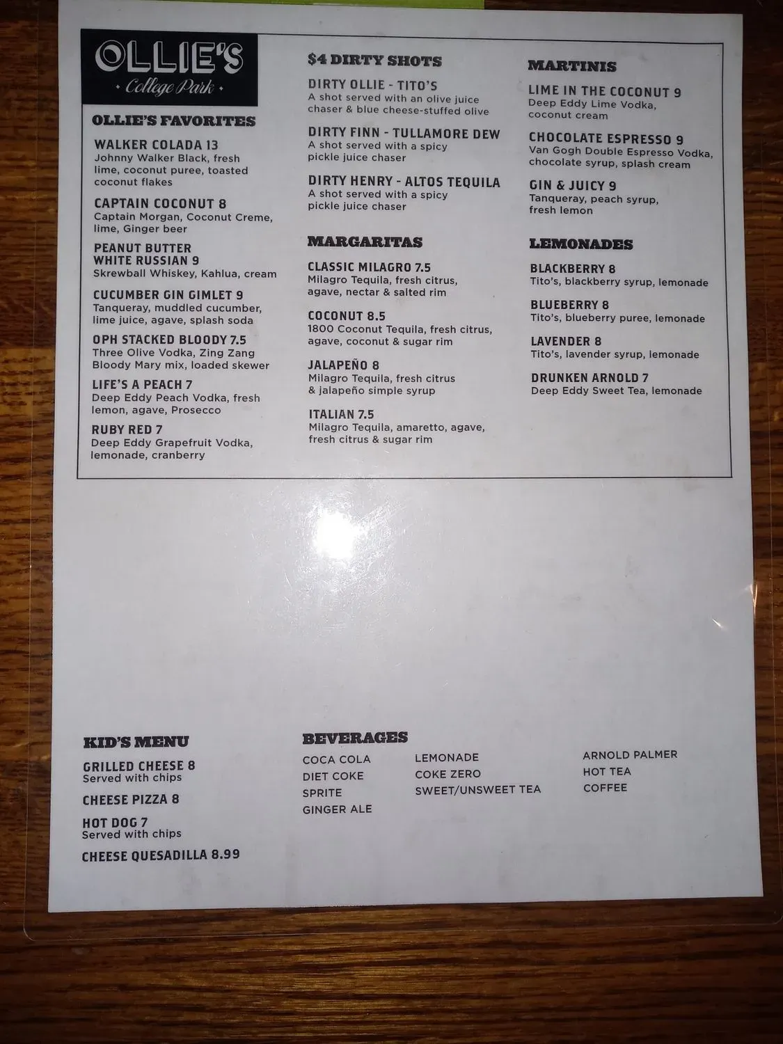 Menu 3