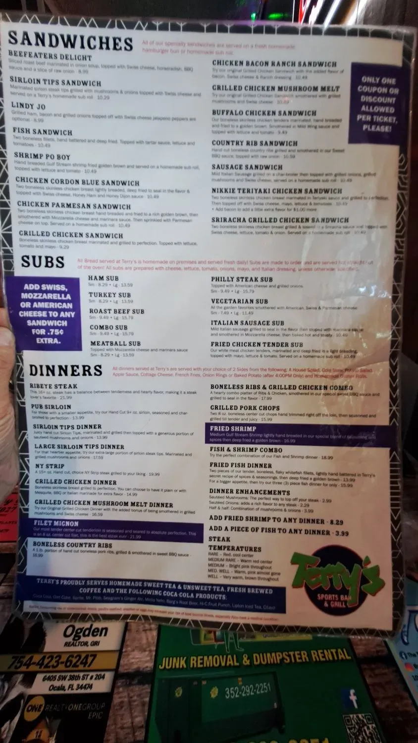 Menu 3