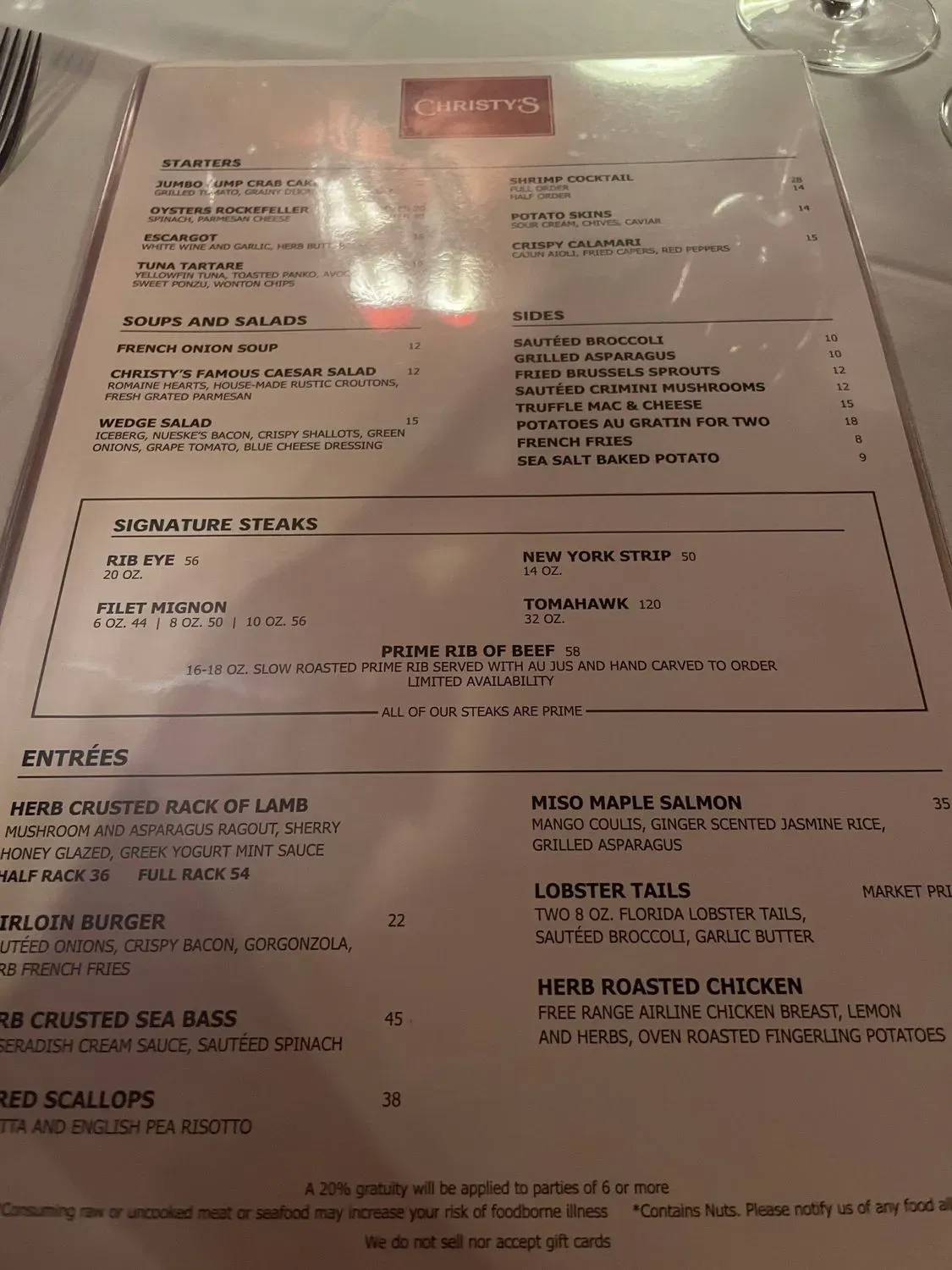 Menu 4