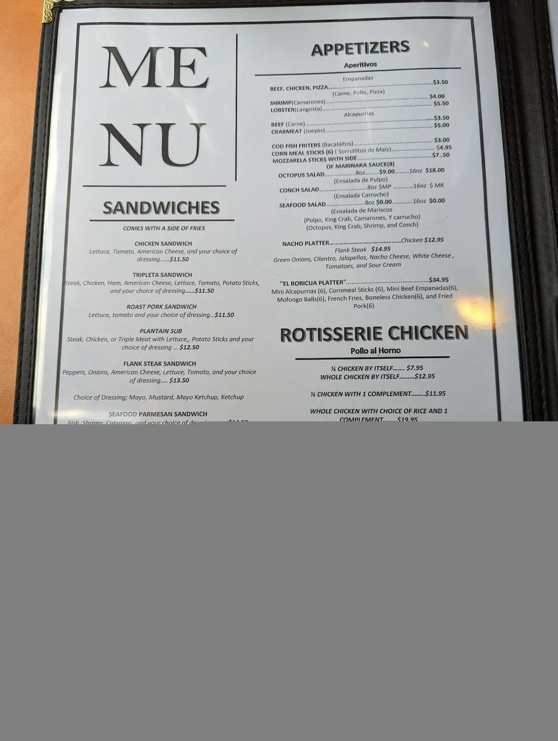 Menu 3