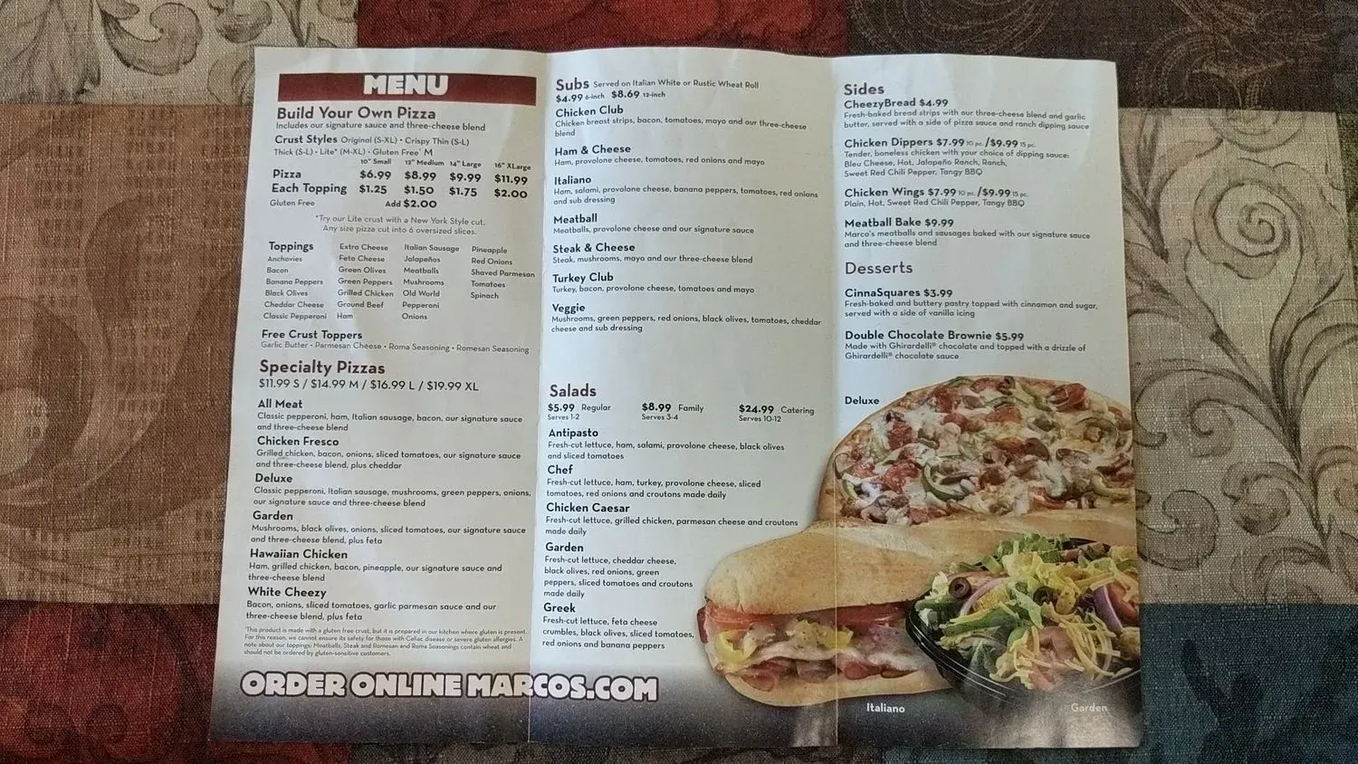 Menu 6