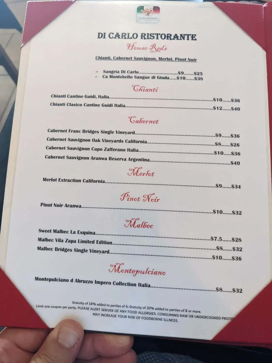 Menu 3