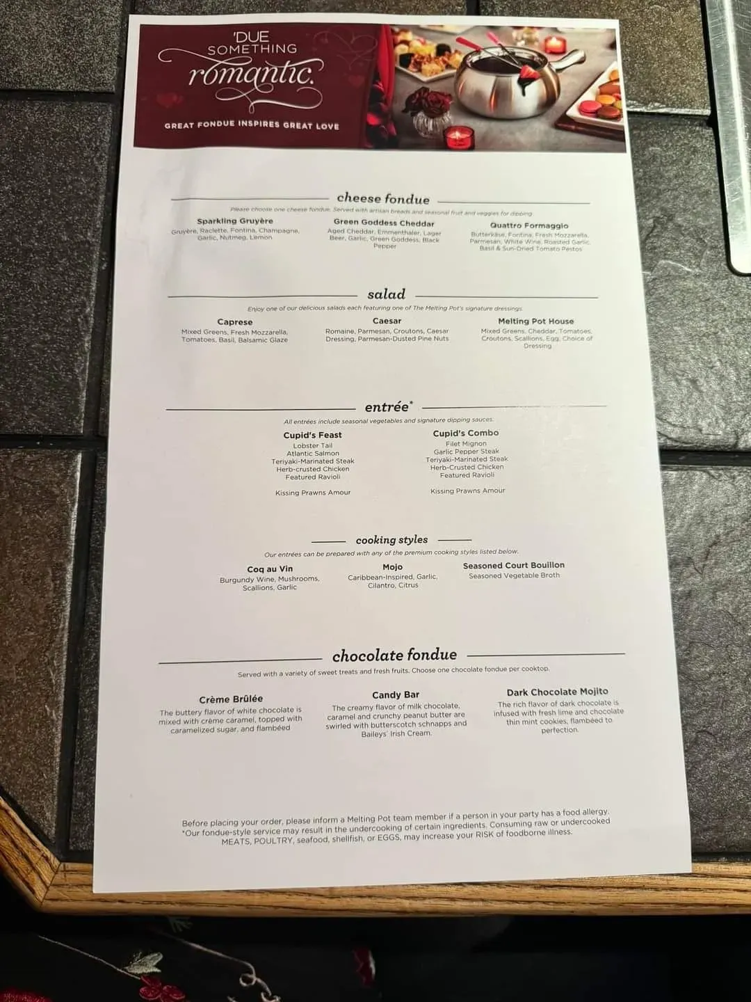 Menu 6