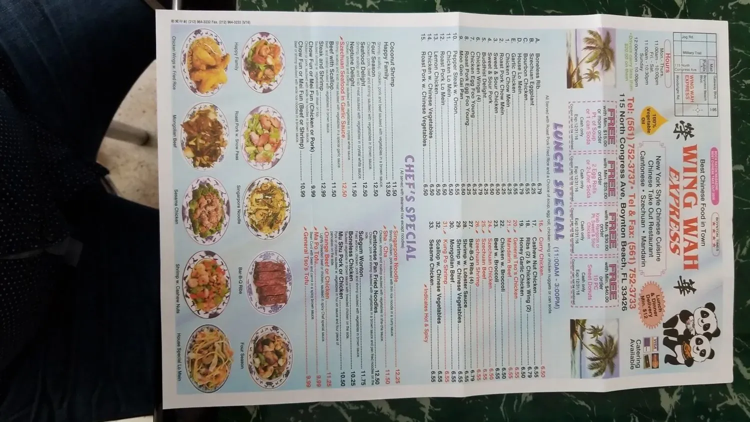 Menu 6