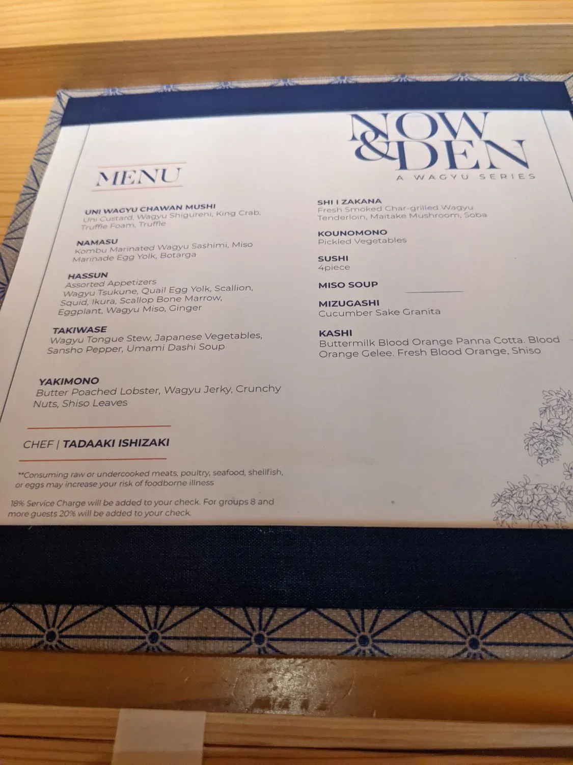 Menu 6