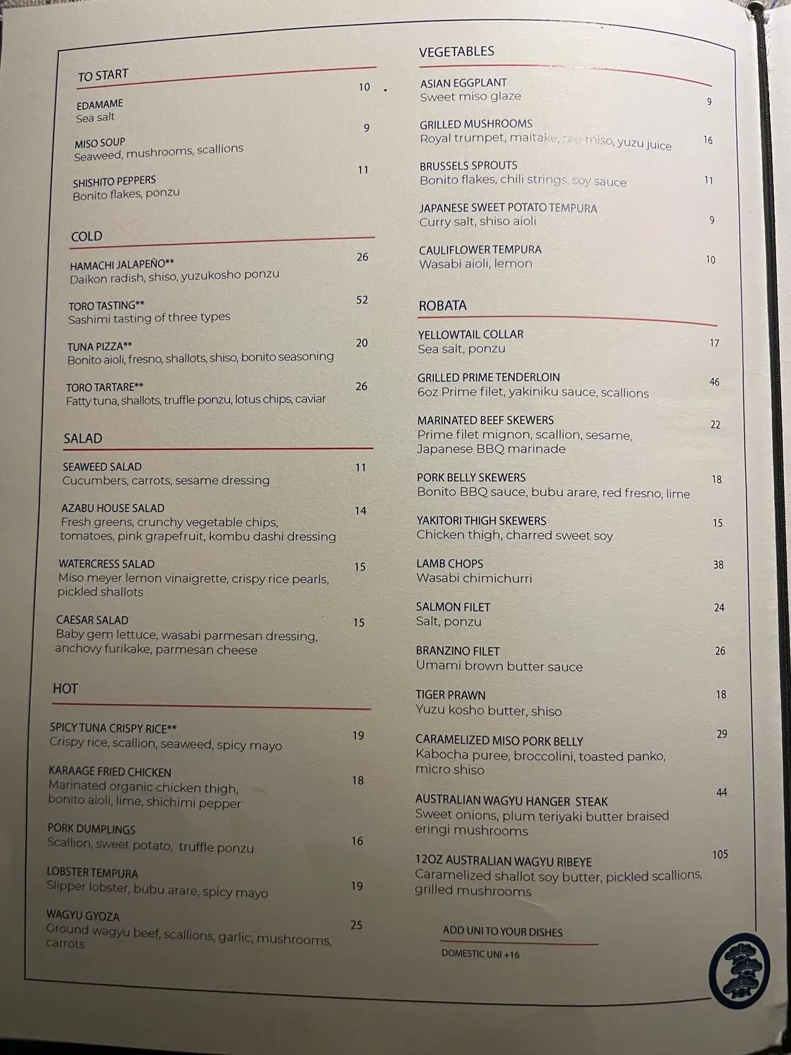 Menu 4