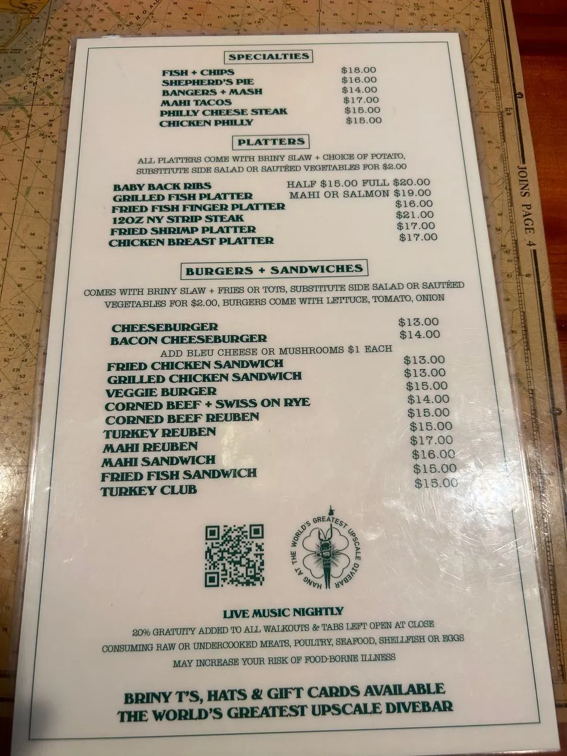 Menu 6