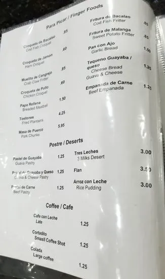 Menu 4