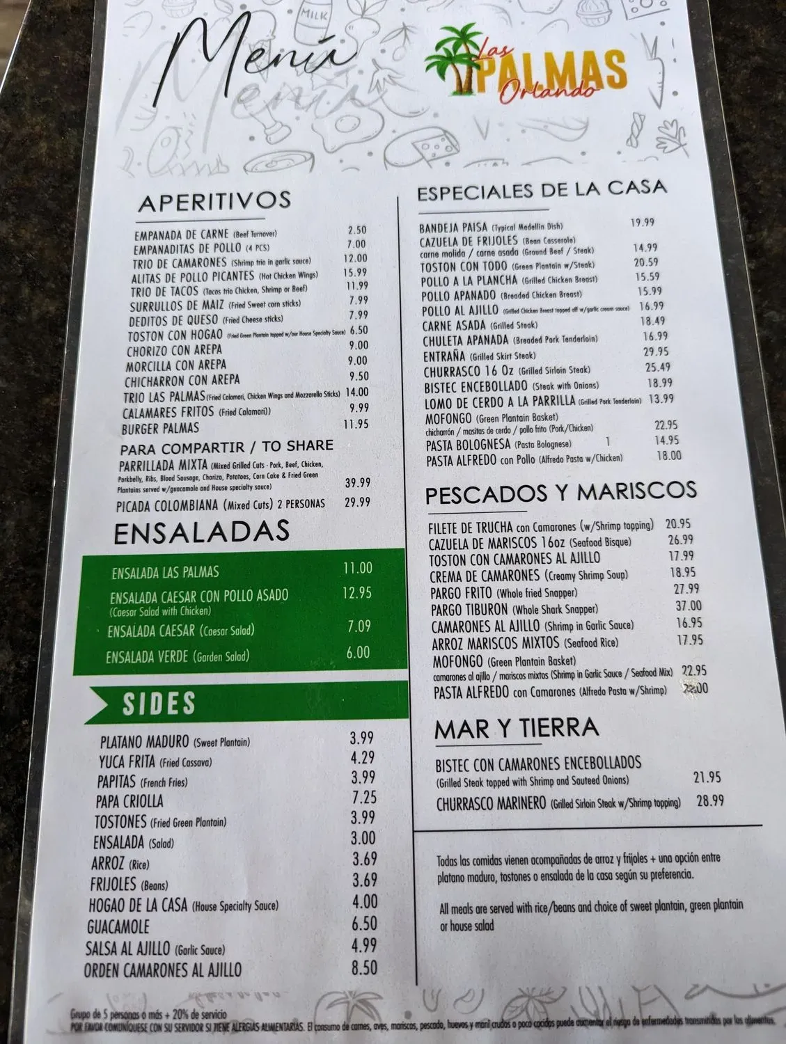 Menu 3