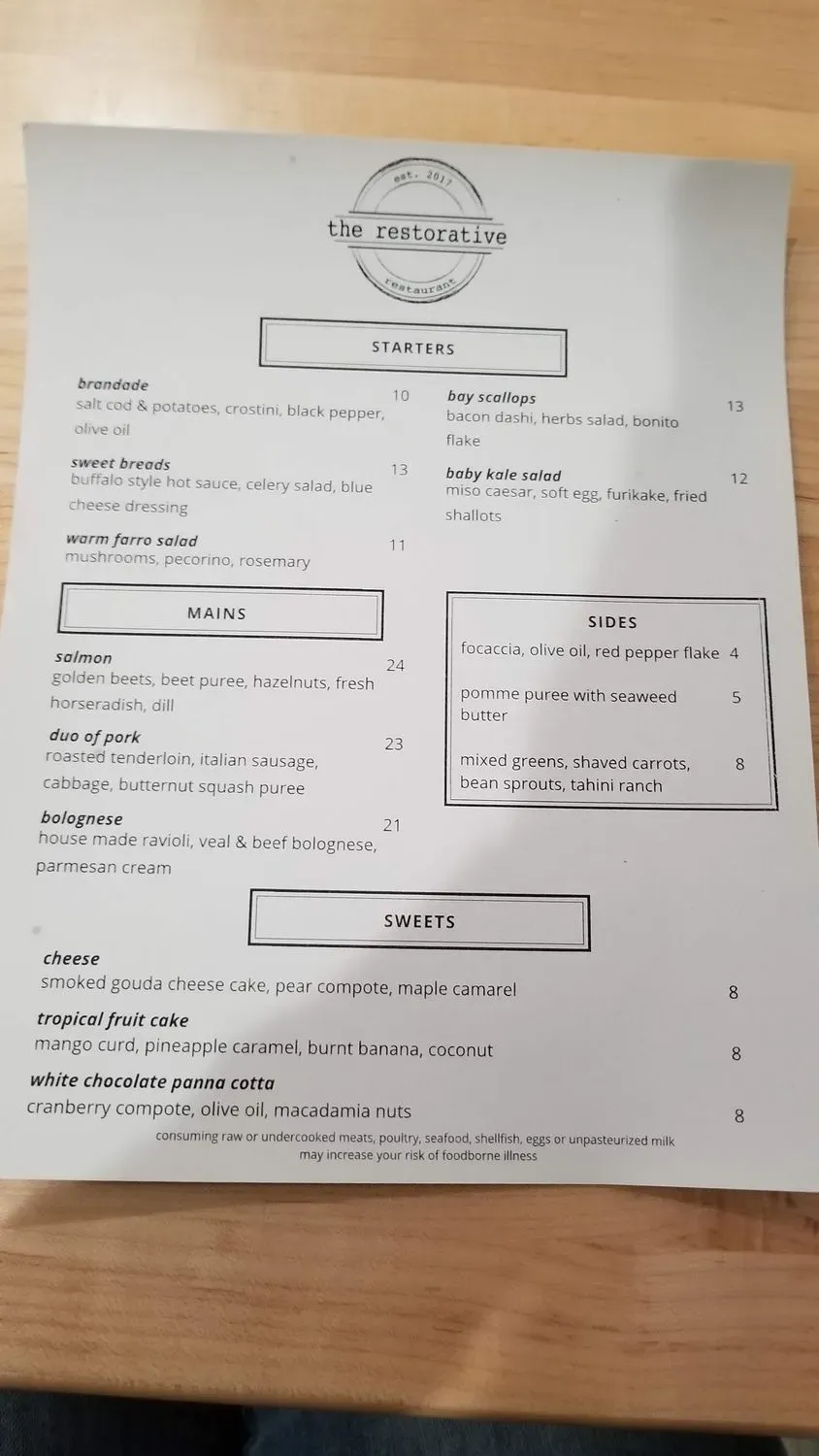 Menu 4