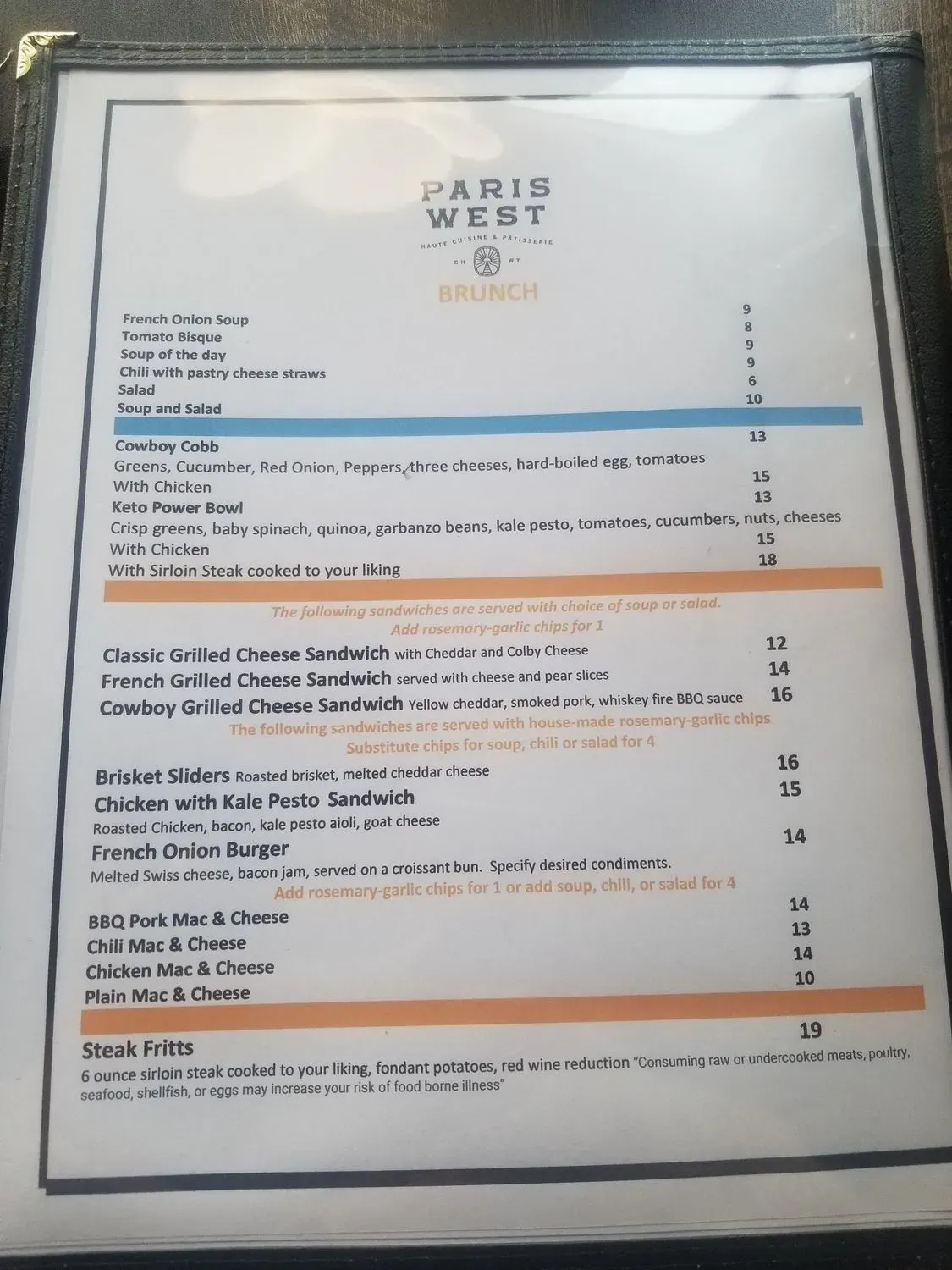 Menu 4