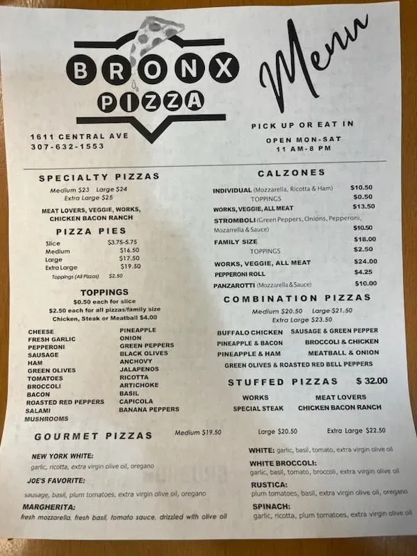 Menu 3