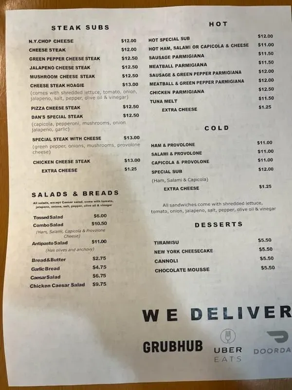 Menu 4