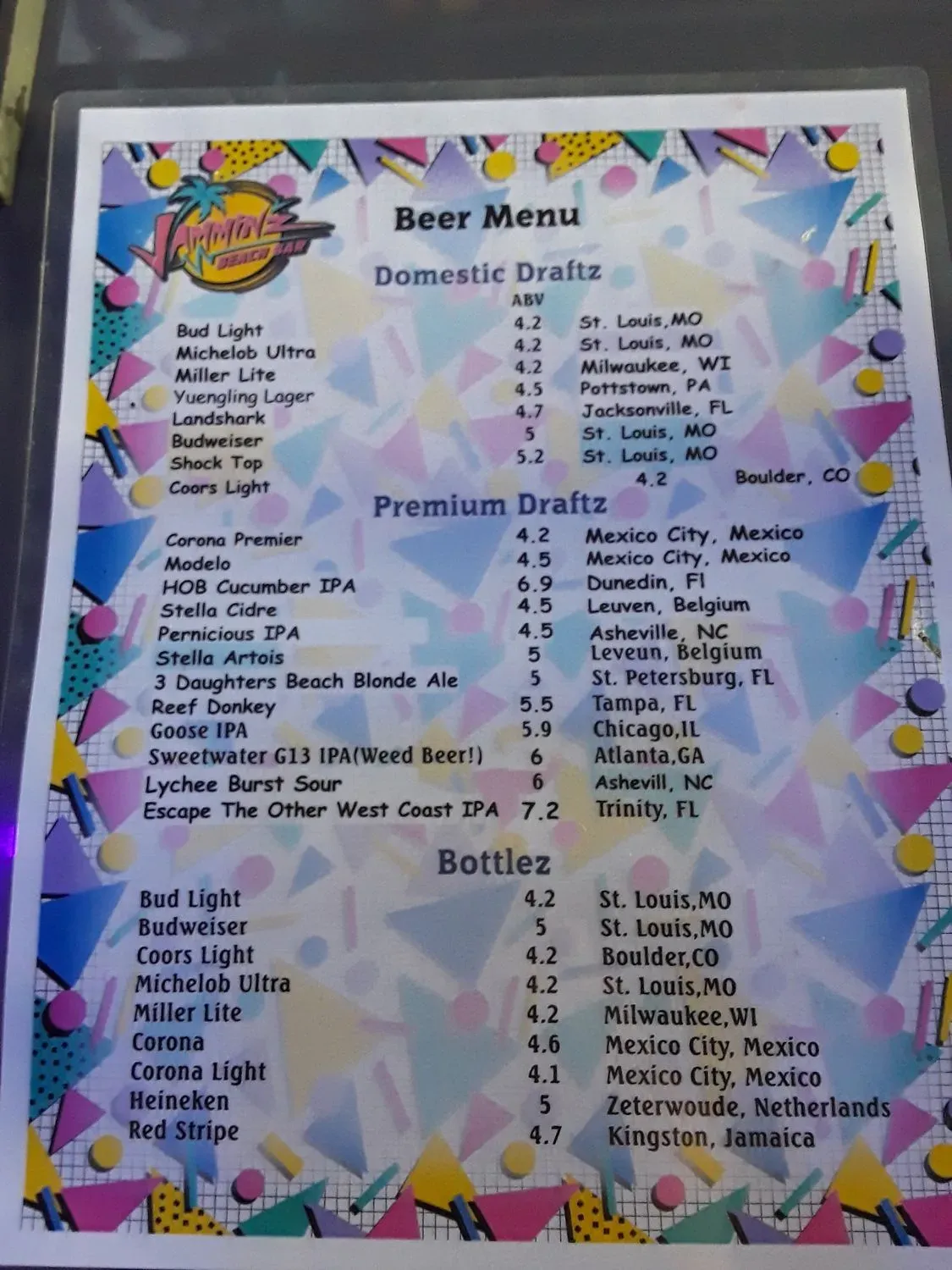 Menu 3