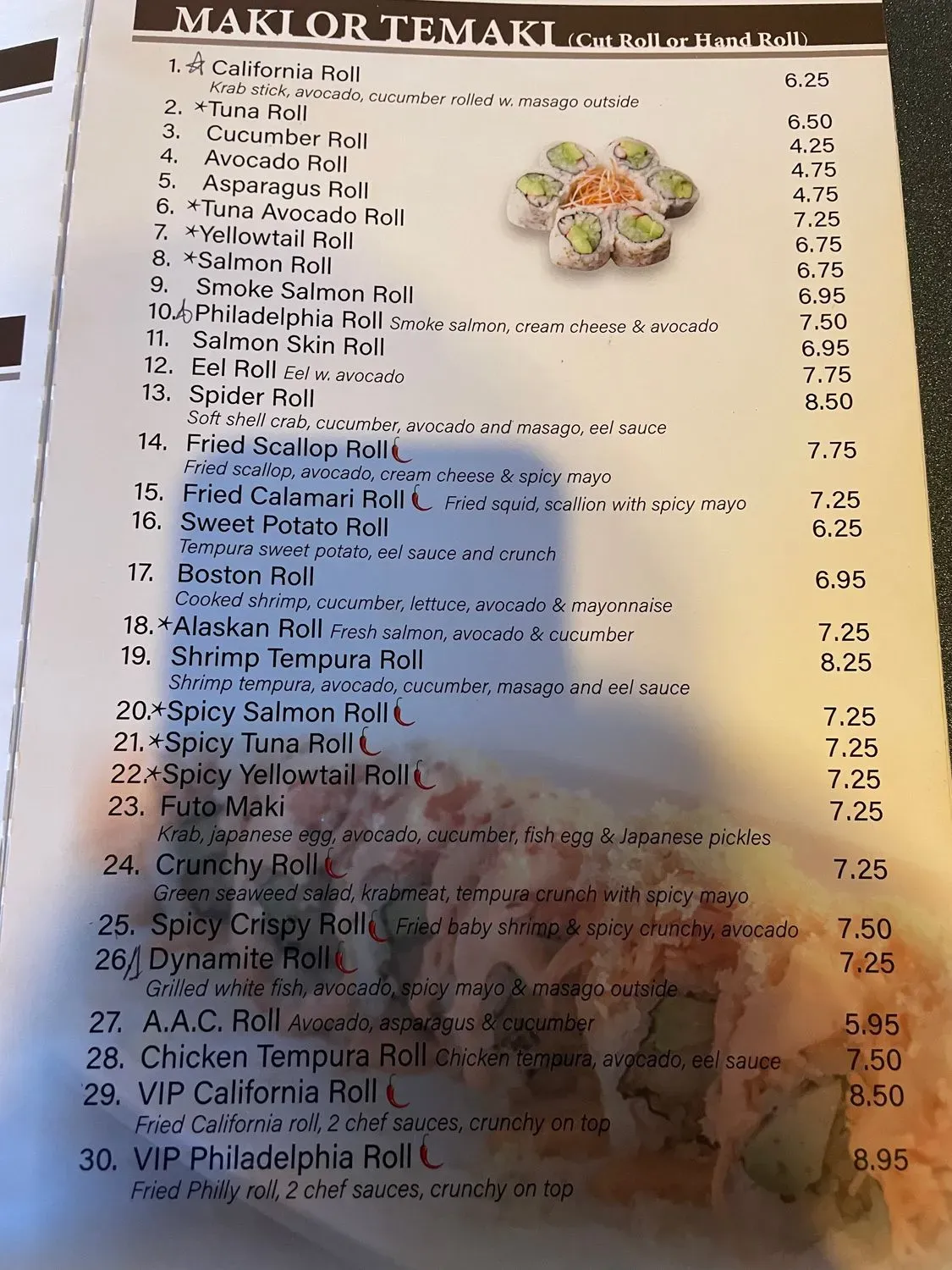 Menu 4