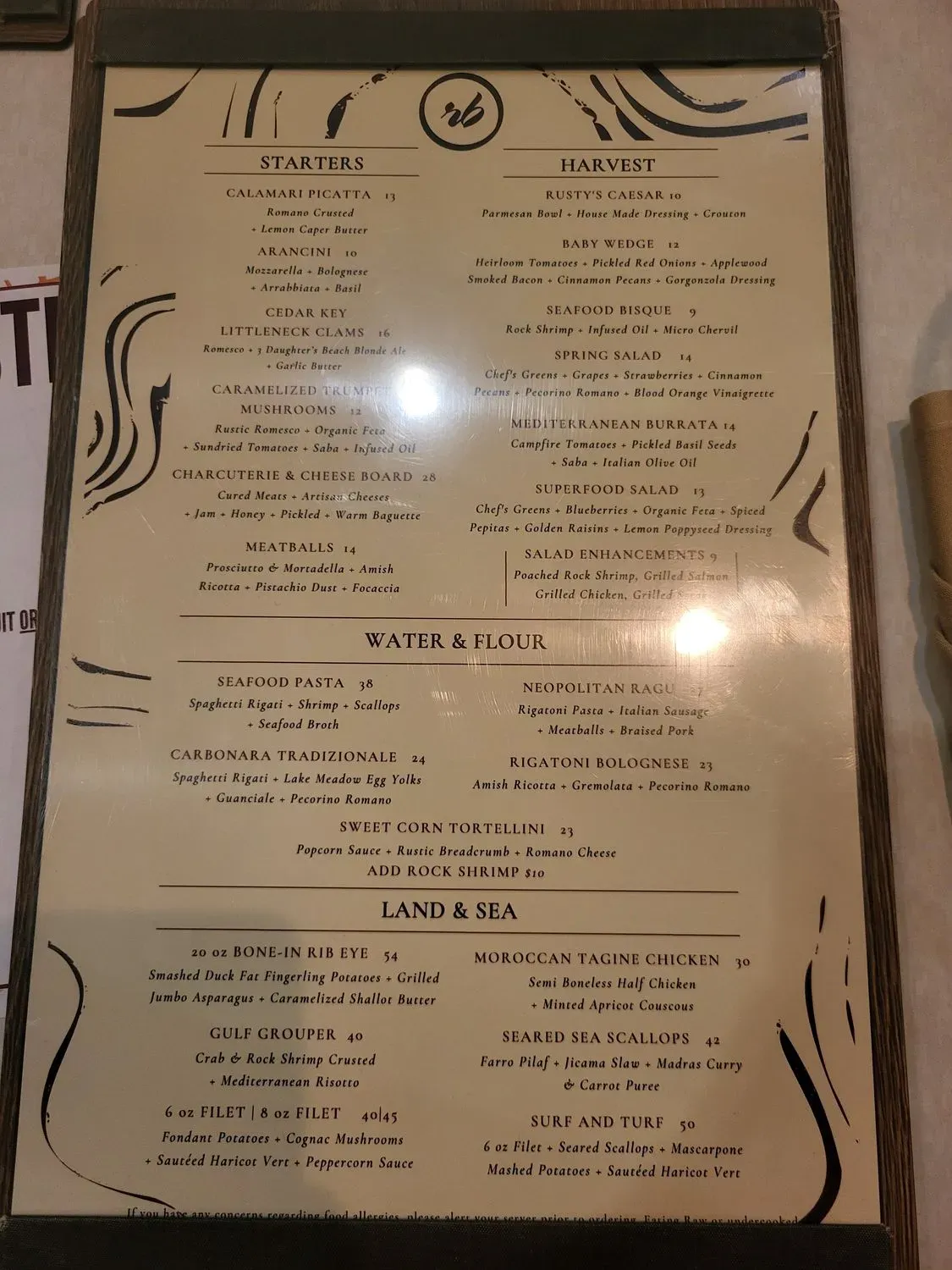 Menu 6