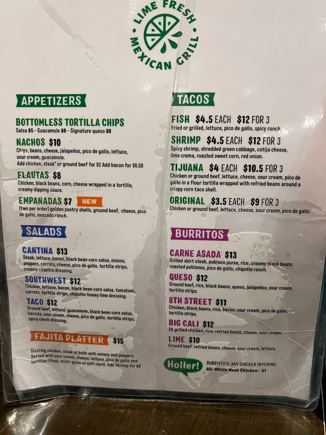 Menu 4